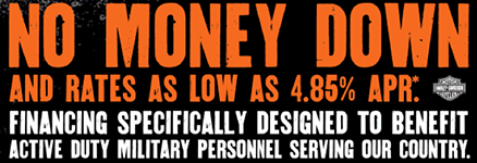 No Money Down and Rates as Low as 4.85% APR.